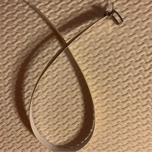 Mens Genuine Leather Snake-Skin like Belt